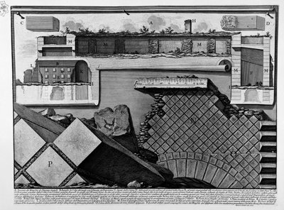 Mausoleum of Augustus by Giovanni Battista Piranesi